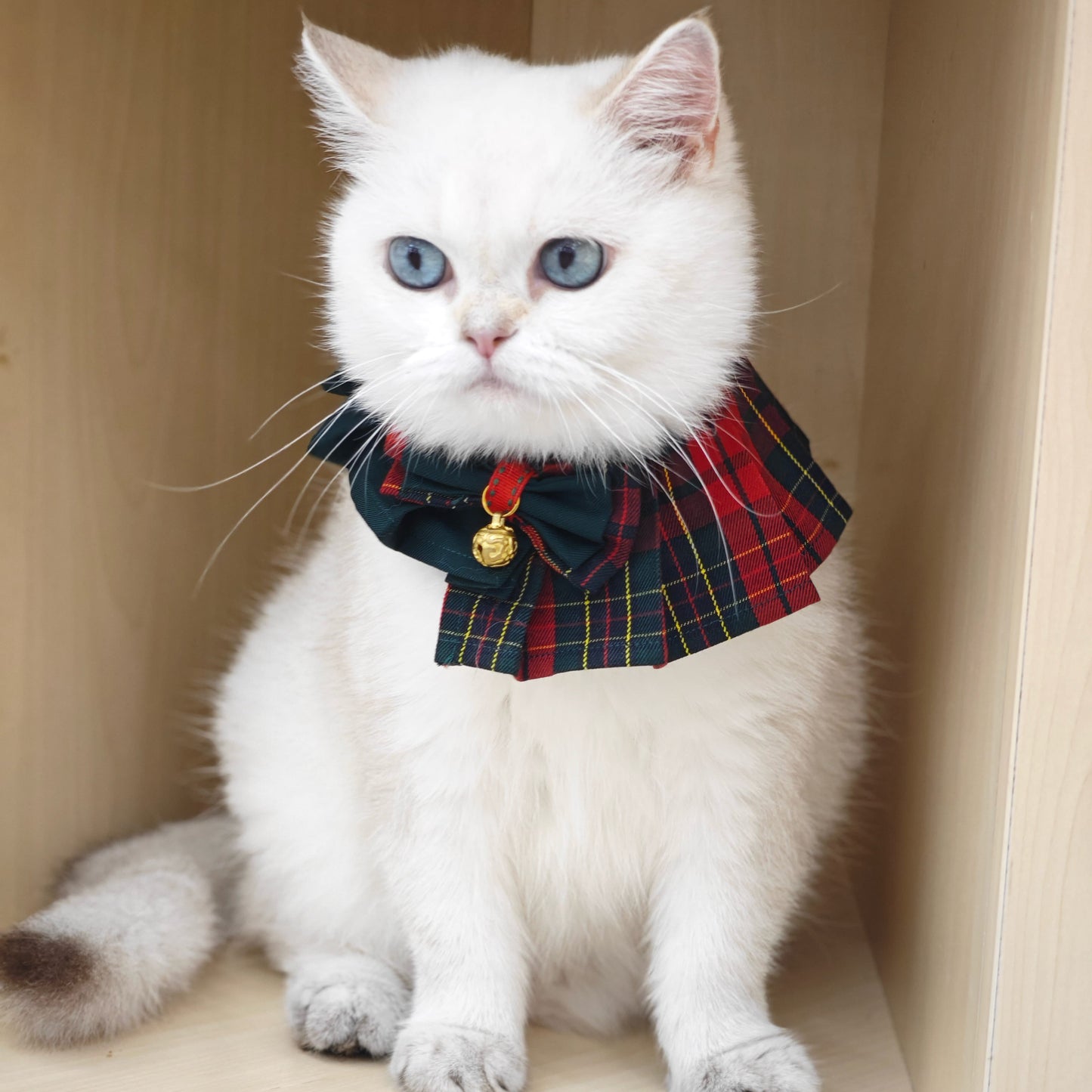 Noelle – Red & Green Plaid Dog Dress | Christmas Holiday Style