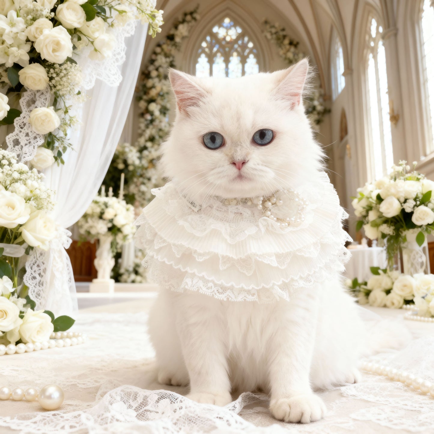 Juliette – Lace Dog Dress | Elegant Formal Style