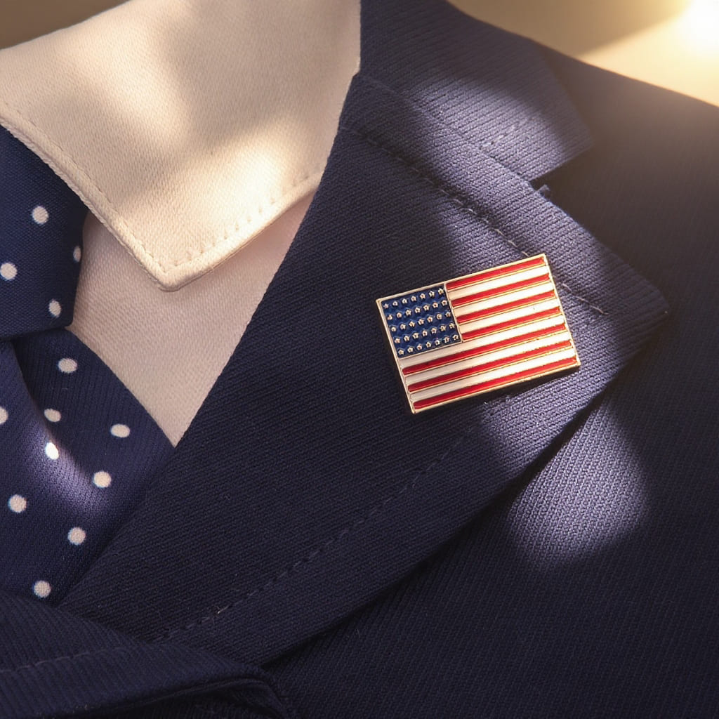 President – Red & Blue Tie Dog Suit | Formal Style