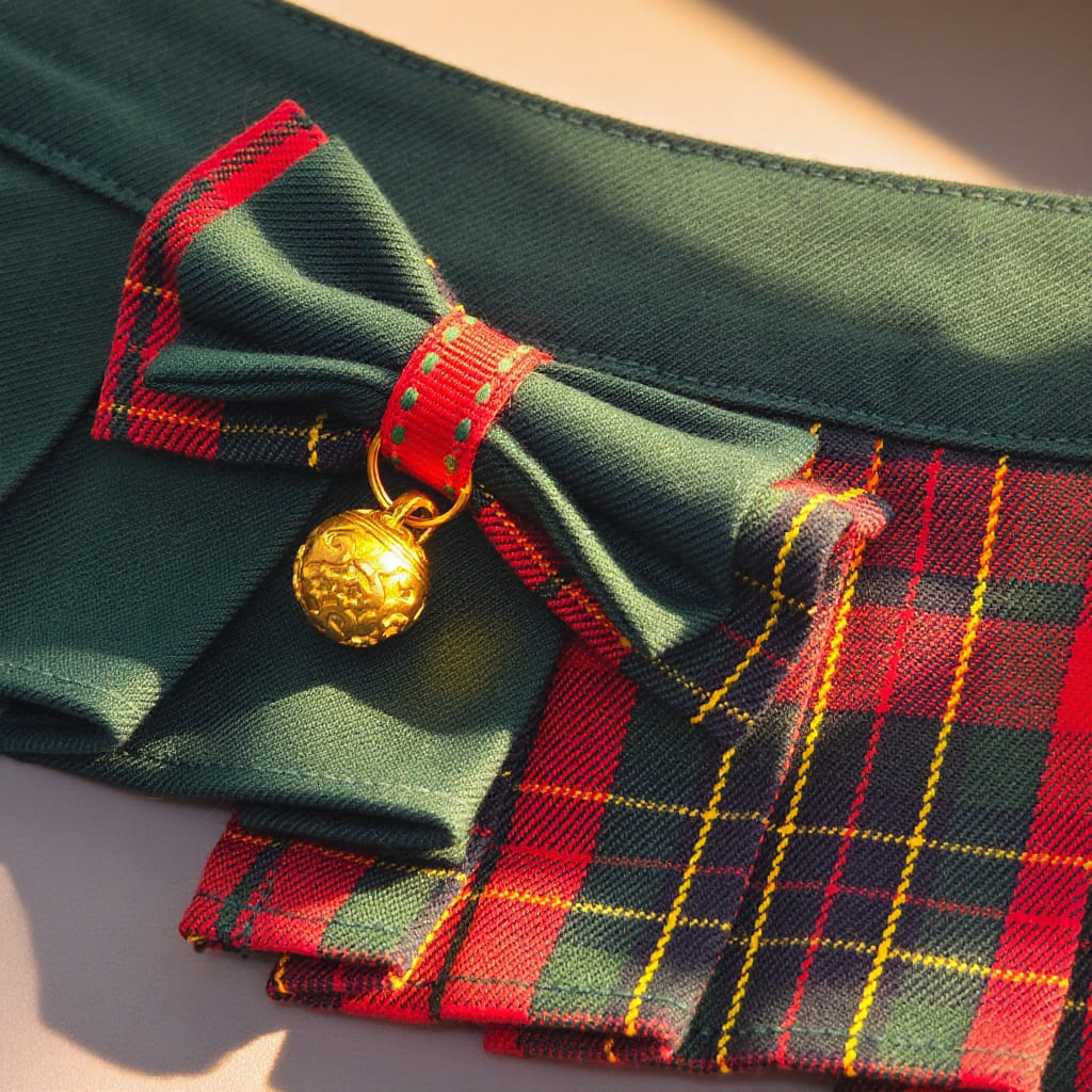 Noelle – Red & Green Plaid Dog Dress | Christmas Holiday Style