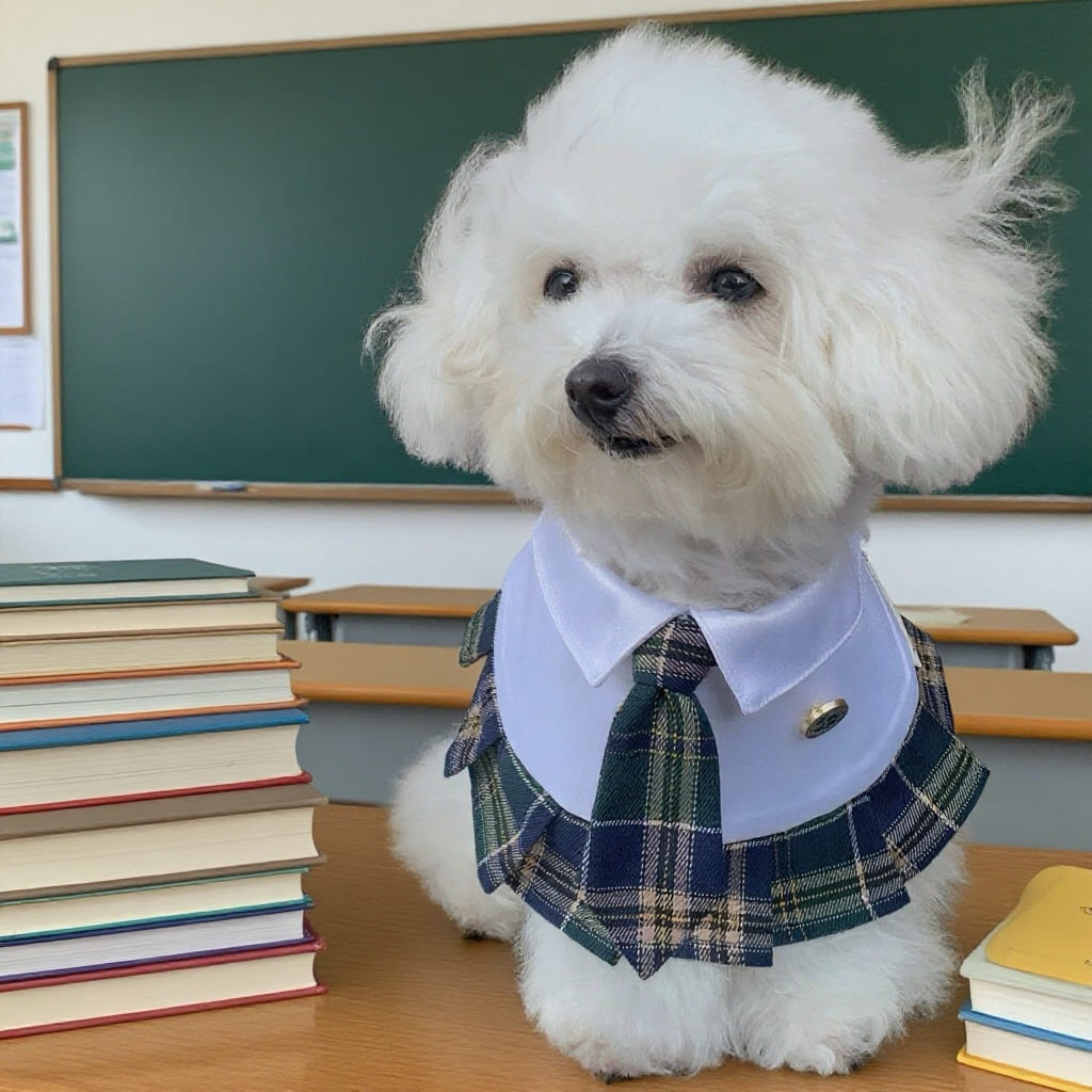 Emma – Schoolgirl Dog Outfit | Adorable Pet Uniform