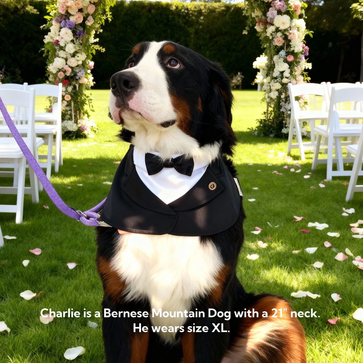 Oxford – Bowtie Suit for Dogs  | Elegant Formal Pet Outfit