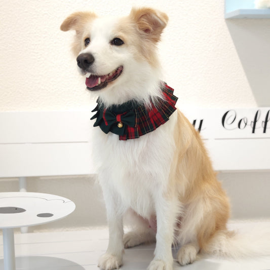 Noelle – Red & Green Plaid Dog Dress | Christmas Holiday Style