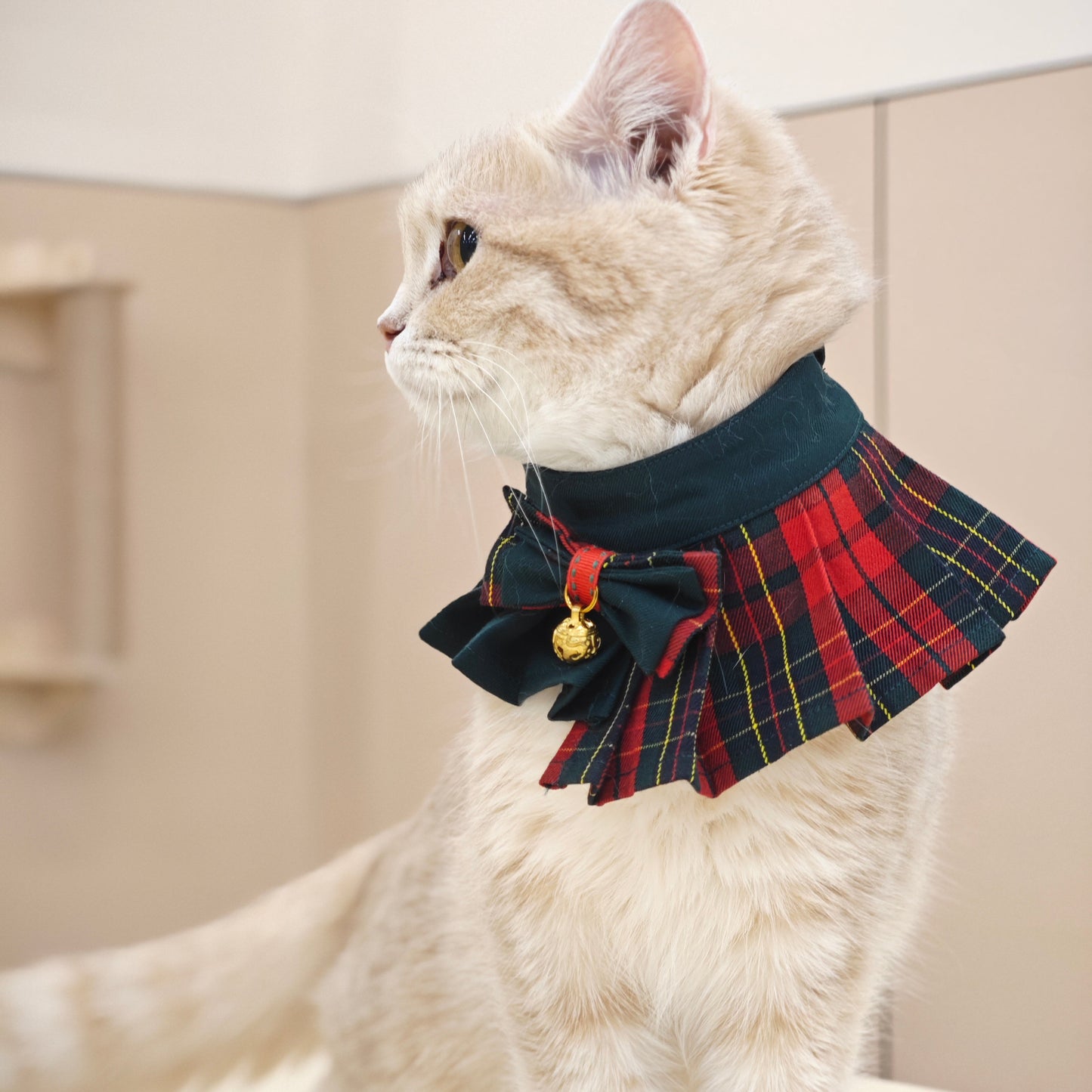 Noelle – Red & Green Plaid Dog Dress | Christmas Holiday Style