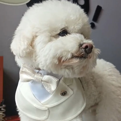 Oxford – Bowtie Suit for Dogs  | Elegant Formal Pet Outfit